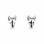 Ram Skull Studs limited edition brand new jewelry
