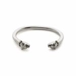 TGF Silver Wildcat Bangle